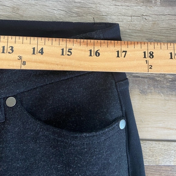 Eileen Fisher Women's jeggings Skinny Pants Size 12 Color Gray and Black - Picture 6 of 10